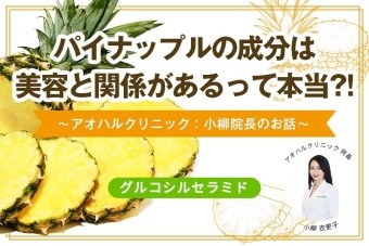 パイナップルの成分は美容と関係があるって本当？！
